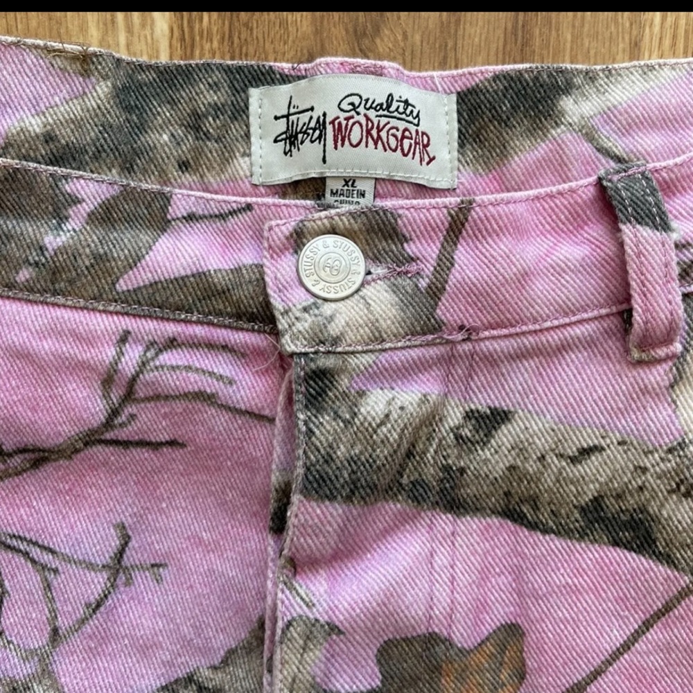 Stussy Realtree Edge Big Ol Jeans - pink - Picture 5 of 8